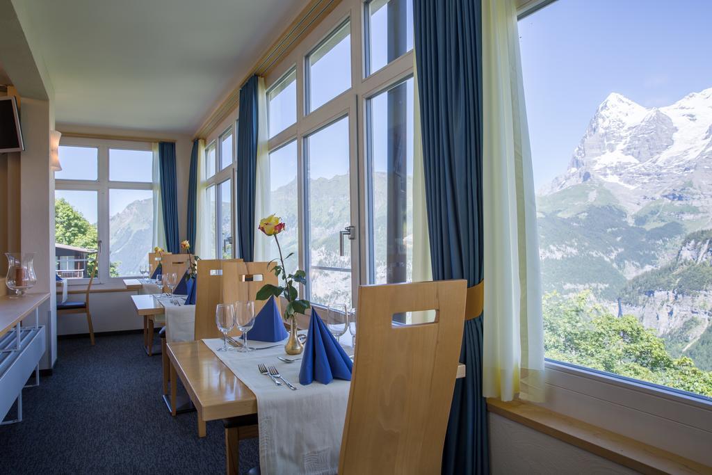 Hotel Alpina Мюррен Экстерьер фото