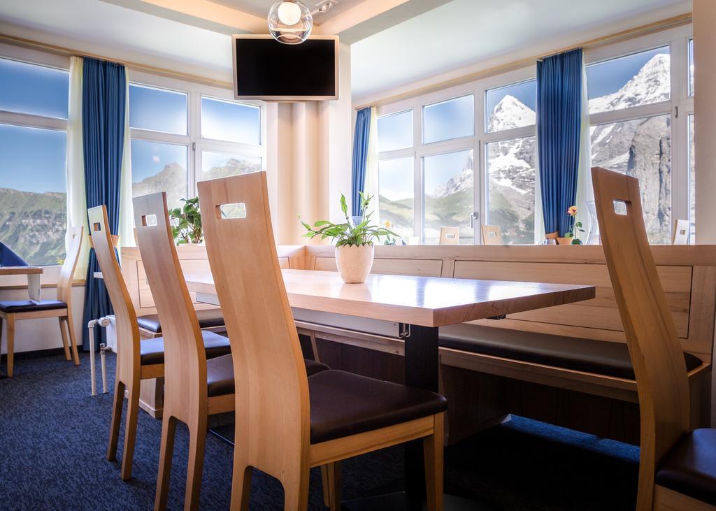 Hotel Alpina Мюррен Экстерьер фото