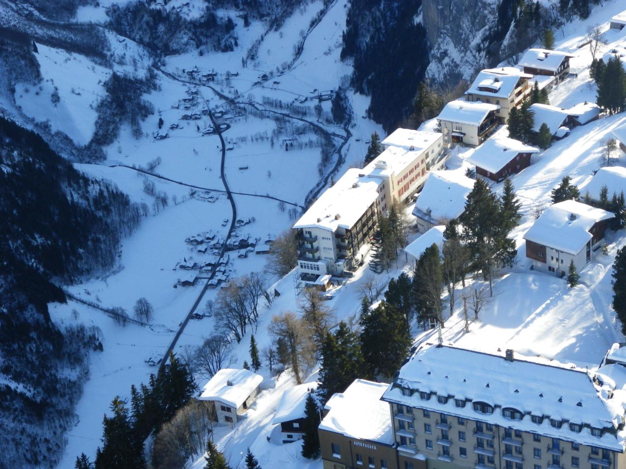 Hotel Alpina Мюррен Экстерьер фото