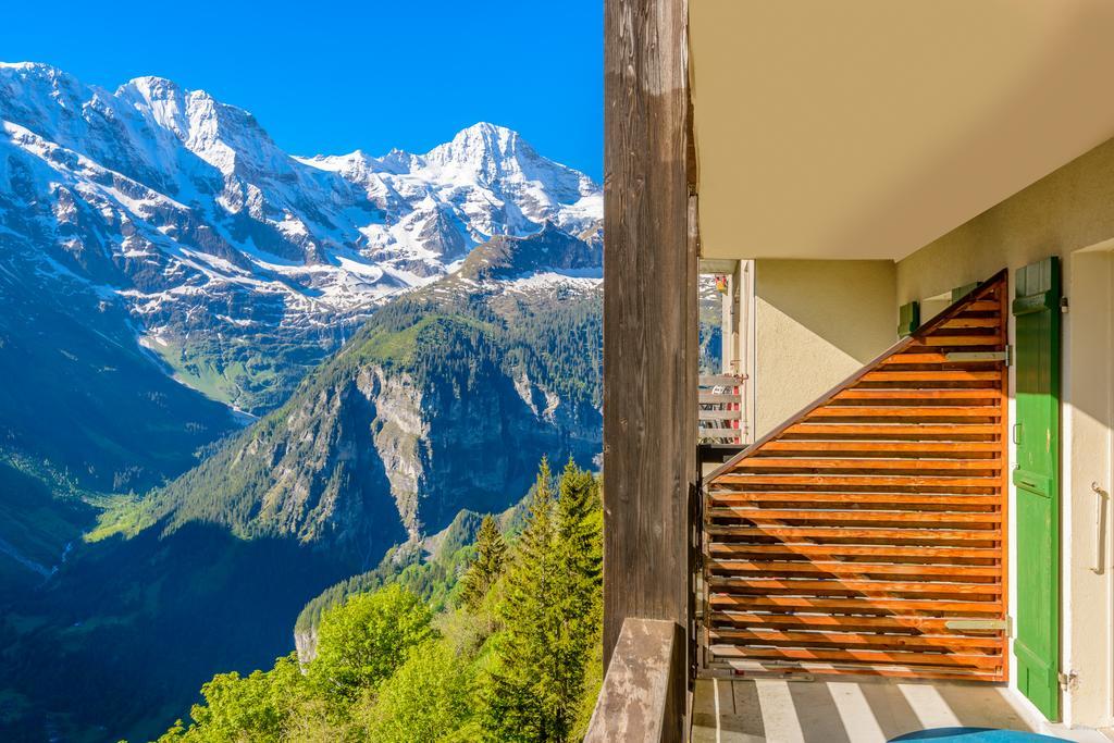 Hotel Alpina Мюррен Экстерьер фото