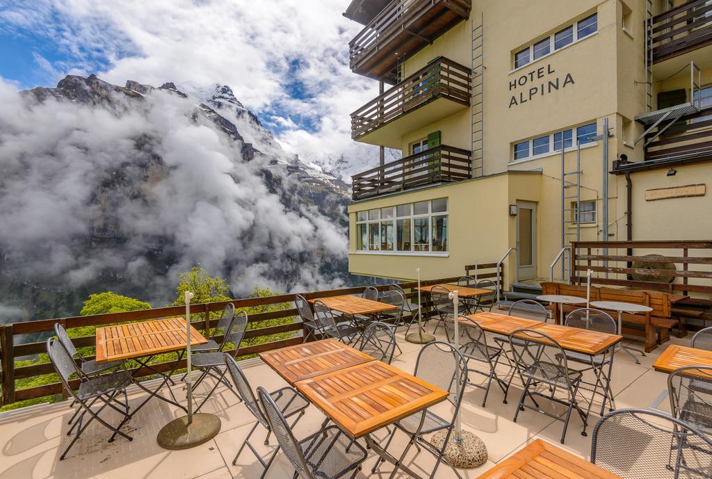 Hotel Alpina Мюррен Экстерьер фото