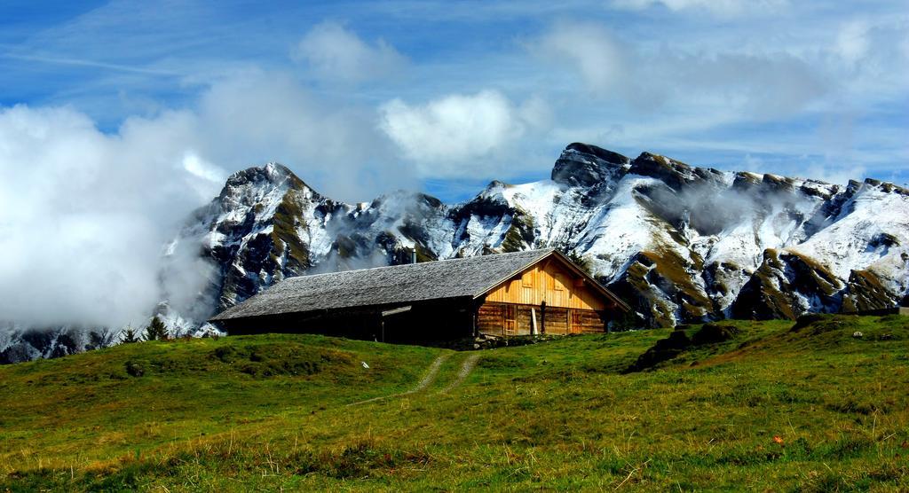 Hotel Alpina Мюррен Экстерьер фото